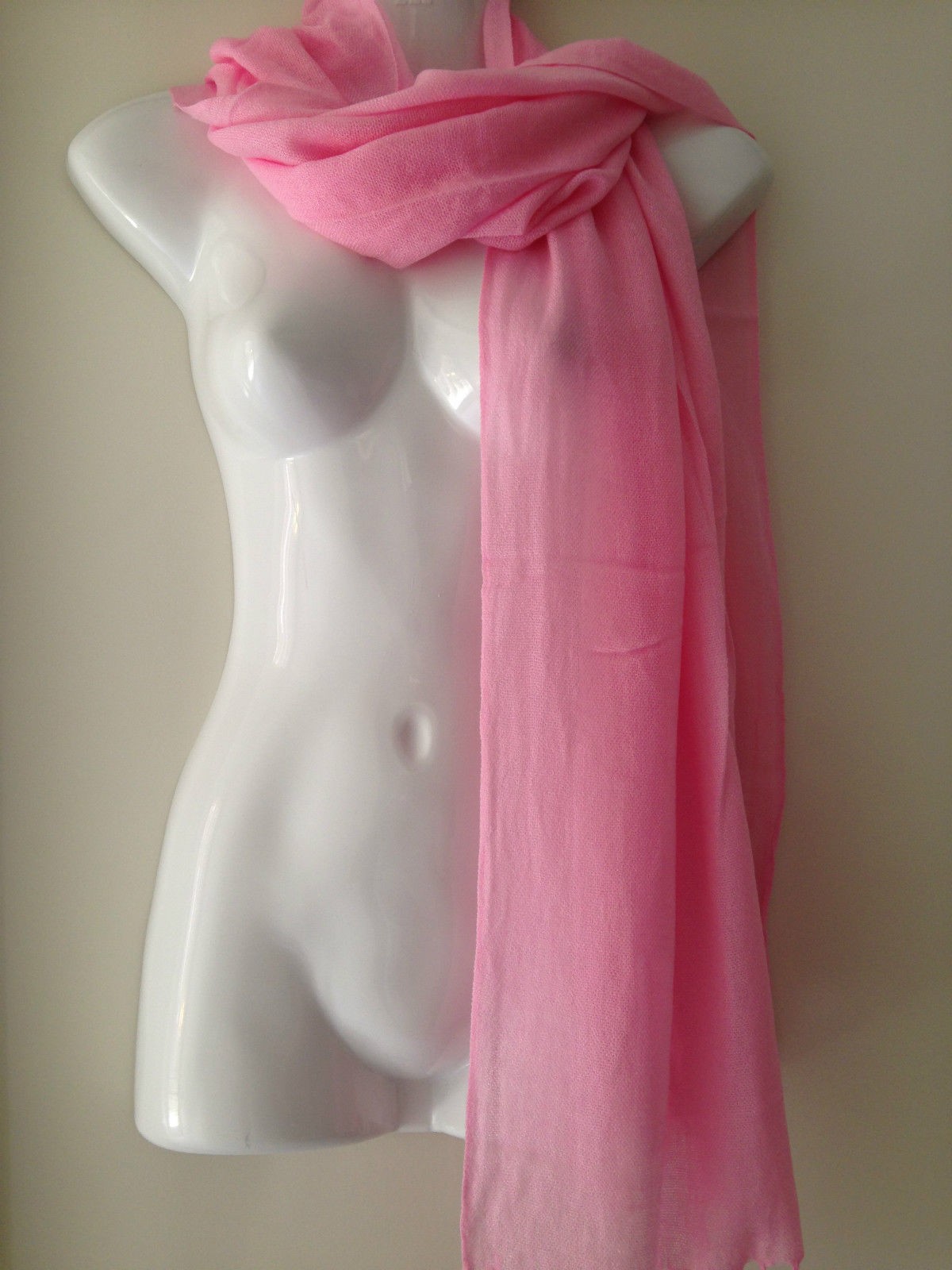 Plain Coloured Lightweight Scarf