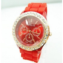 Red Jelly Watch